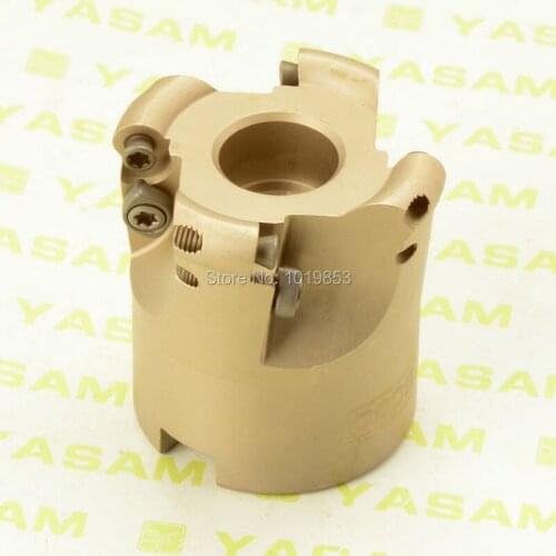 TRS-5R-50-22-4T indexable face milling cutter for round RD**10T3 carbide inserts