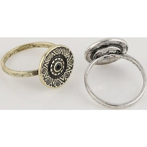 10pcs/Lot New Fashion And Elegant Sunflower With Stone Ring Mix Color Size 6.5 Rings Jewelry Free Shipping