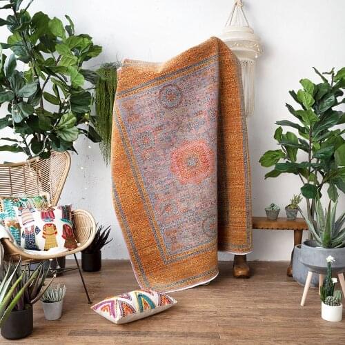 Afghanistan Continuous System Persia Pattern Nation Wind Bedroom A Living Room Tea Table Manual Wool Carpet