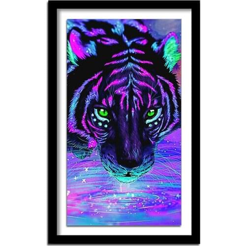 Diamant painting Diamond embroidery animals Tiger 5d diy diamond painting full square daimond painting 502DD diamond