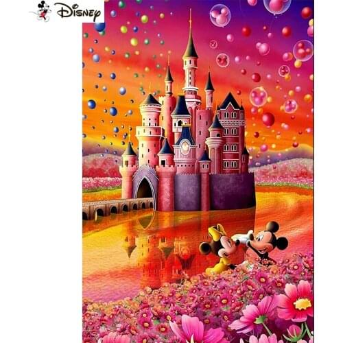 Disney 5D Diy Diamond Painting Cross Stitch "Cartoon Mickey Mouse" Home Decor Full Rhinestones Inlay Diamond Embroidery A30393