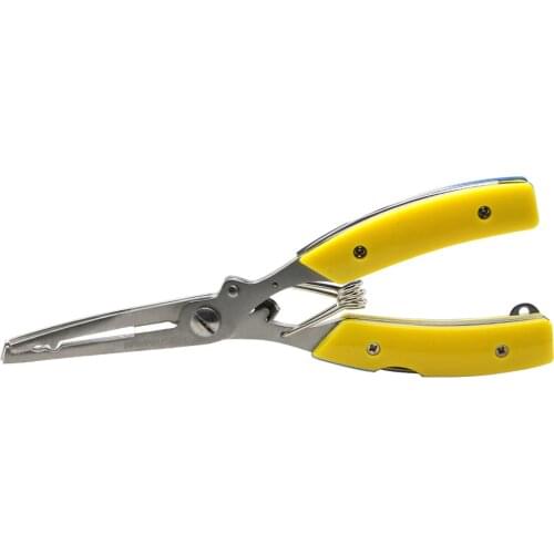 ANGRYFISH Fishing Tackle Fishing Scissors Fishing Gear Cut Line Lure Bait Fishing Plier Blue/Yellow Color L3