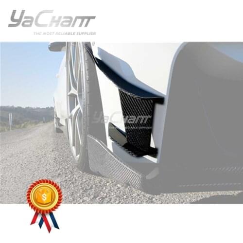 Car-Styling Carbon Fiber Front GT Canards Fit For 2014-2019 F80 M3 F82 F83 M4 MAD Style Front Bumper GT Canards