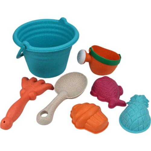 Children Beach Toys Set Reusable Plastic Cute DIY Sand Water Toys Suitable for Summer Beach Pool Party jlrr