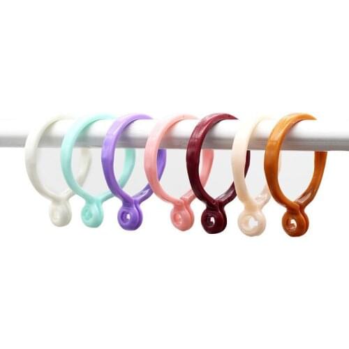 15pcs/lot Curtain Installation Hook Up Curtain Rod Ring Fixing Curtain Tool Window Decoration Hardware Household Products E11689
