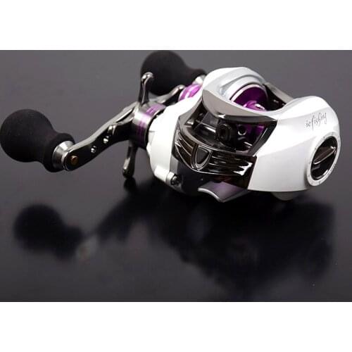 Left and right hand cast bait rotating reel 11+1BB 6.3:1 speed gear centrifugal brake fish dripping fishing wheel Free shipping