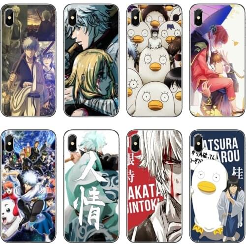 Soft Case For Xiaomi Redmi Note 8 7 6 5A 4 Pro Redmi 7 7A K20 6 6A 5A 4A 4X 5 Plus S2 Cover GINTAMA anime Silicone Cover