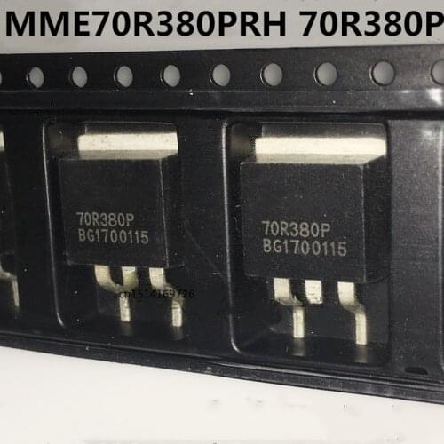 New 2PCS MME70R380PRH 70R380P 750V11A TO-263 TO263