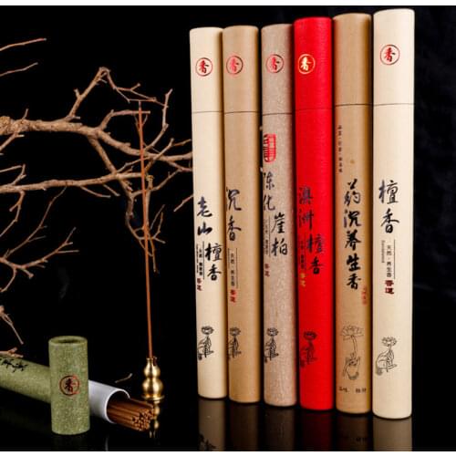 New Artificial Plant Aromatherapy 20g Stick Incense Refreshing Scent Sandalwood Tranquilize Mind Use In The Home Office Bedroom