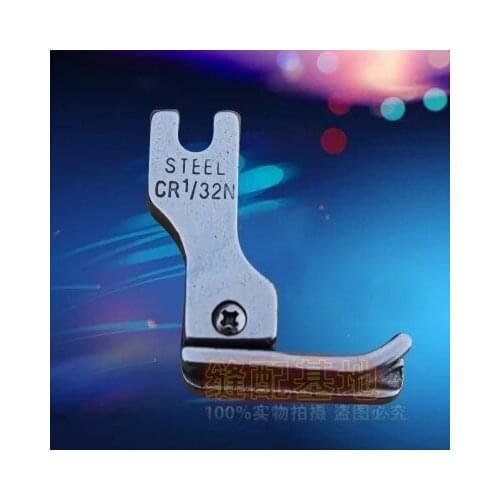 Industrial flat car sewing CR1 / 32N high and low left high right low leg opening stop presser foot pressure line tangent 1MM