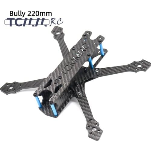 TCMMRC 5 inch Drone-FPV-Frame Bully 220 Wheelbase 220mm Carbon Fiber Drone Frame For FPV Racing Drone