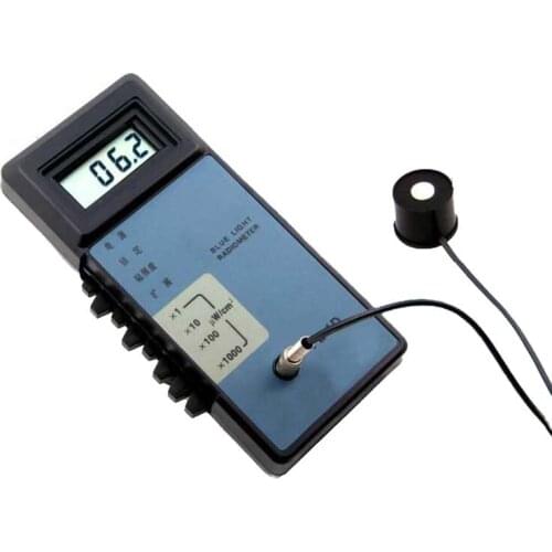 Blue light tester 450 nm led radiometer for neonatal phototherapy UV intensity Meter