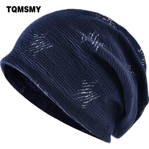 TQMSMY Unisex Winter Men Women Knitted warm hat Cap Chapeu Casual Beanies for Men Solid Hip-hop Slouch Skullies Bonnet Cap TMC27