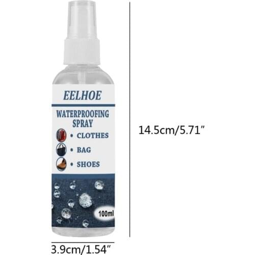 All Weather Protector Nano Water Repellent Spray for Shoes Protects Leather Suede Sheepskin Nubuck Fabrics Canvas Shoes
