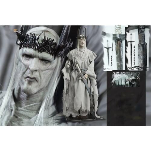 1/6 Collectible Figurine 12" Action Figure Doll Evil Male Wizard Witch-king Angma Plastic Model Toys Gift