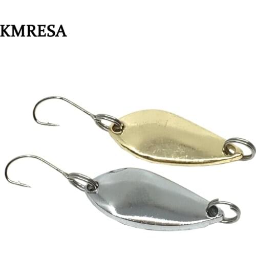 1pcs 2.5g 3.5g 5g Metal Spoon Lure Fishing Lure Hard Bait Spoon Bait Pesca Peche Fishing tackle Wobbler Isca Artificial