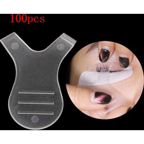 100 x Eyelash Cleaning Brush eye Lift Lifting Curler Eye Lash Extension Graft Brush Tool