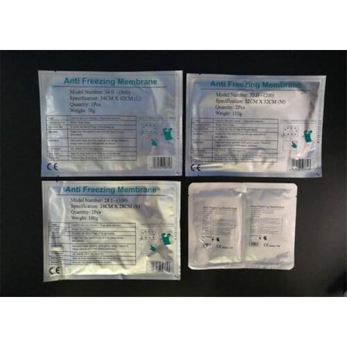 2019 Factory Price !! High Qulaity Cryolipolysis Antifreeze Membrane For The Slimming Machine Anti Freeze Membrane Salon Use