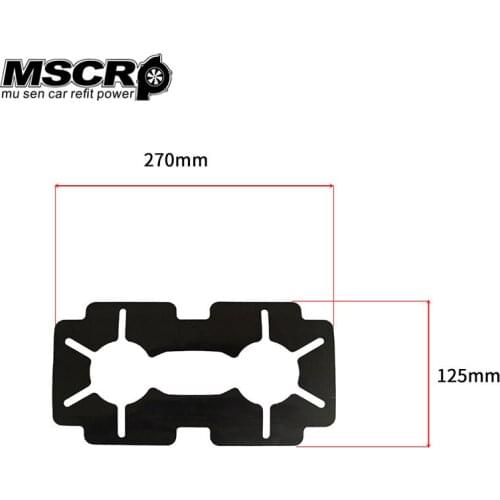 Car Front Console Cup Holder Tab Foam Sheet Fits For Honda Pilot 09-15 MSCRP-YX02536