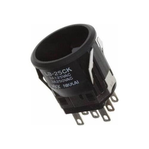Free Shipping 2Pcs/Lot LB-25SKS1 Lb25skw01 LB-25SK 3a125/250VAC Push Button Switch