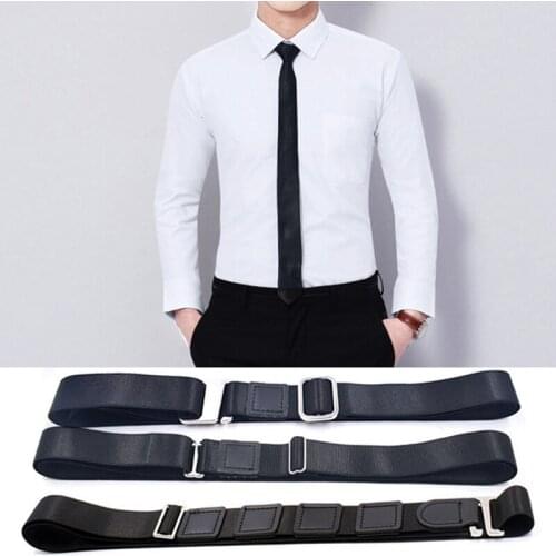 Shirt Holder Adjustable Shirt Stay Best Belt Anti-slip for Women Men Business TT@88