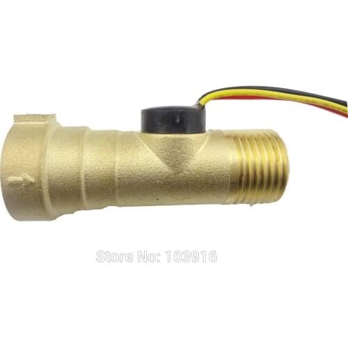 Electronic Flow Meter, Electronic Flow Sensor 1-30L/M for solar water heater, water flow meter