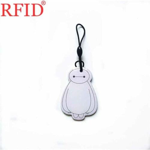 ID 125KHz T5577 Rewritable Writable Keyfob RFID Card Waterproof Smart Card Token Tag Keychains Proximity Access Control 1pcs