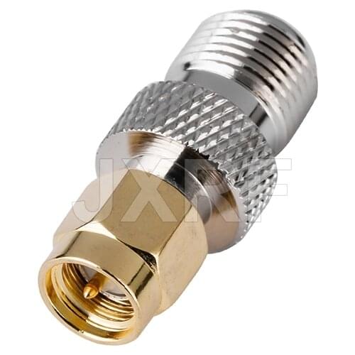 1pcs JX connector F to SMA RF connector F female Jack to SMA male Plug Coax adapter Fast ship