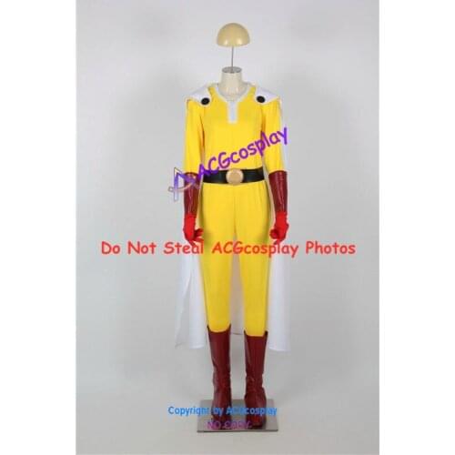 Saitama Cosplay Costume include boots covers acgcosplay costume