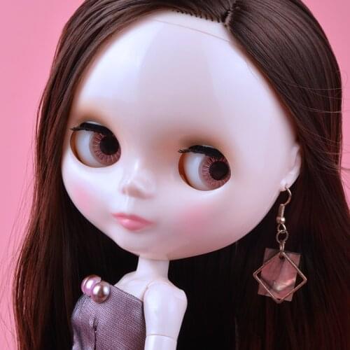 Neo Blyth Doll NBL Customized Shiny Face,1/6 BJD Ball Jointed Doll Ob24 Doll Blyth for Girl, Toys for Children HNBL10