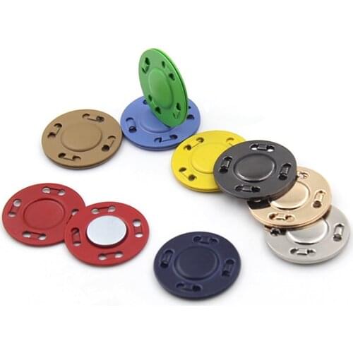 3PCS Powerful metal concealed buckle button magnet buckle magnetic buckle coat invisible bag magnetic magnet buckle ultra-thin