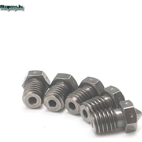 Hardened Steel Volcano E3d v6 Nozzles For High Temperature 3D Printing PEI PEEK OR Carbon Fiber Filament For E3D Volcano Hotend