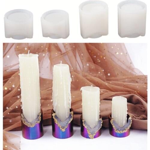 Diy Epoxy Resin Candle Base Storage Cup Decor Silicone Mold Jewelry Fillings Charms Handmade Cabochon Mould Craft