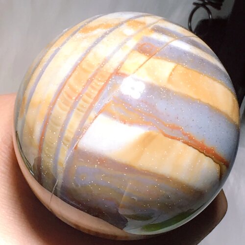Agate bamded sphere