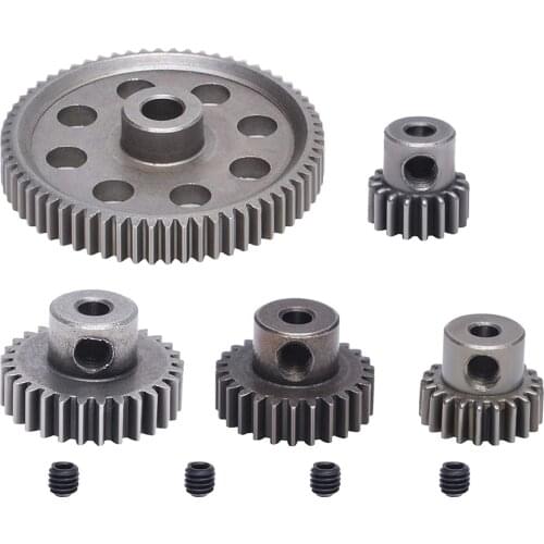 Motor Gear Pinion Gears 64T 17T 21T 26T 29T for RC Part HSP 1/10 Monster Truck 11189 11176 11181 11119