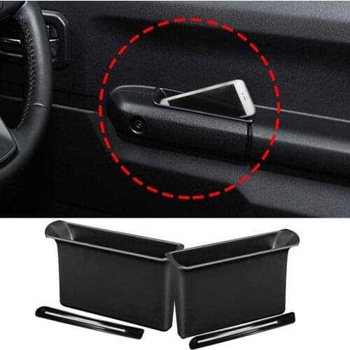 2PCS Armrest Container Door Storage Box Handle Pocket For Suzuki Jimny 2019-2020