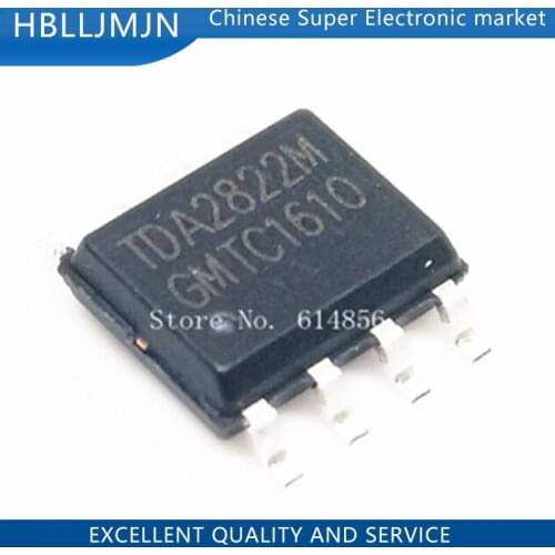 20PCS TDA2822M TDA2822 SOP SMD SOP8