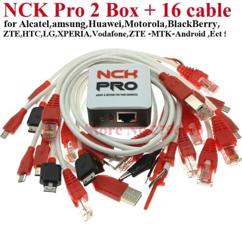 2021 version 100% Original NCK Pro box NCK Pro2 box ( NCK box+UMT box 2 in1 )+16 cables Free Shipping