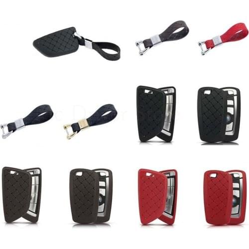 Car Key Case For BMW BMW 520 525 F30 F10 F18 118i 320i 1 3 5 7 Series X3 X4 M3 M4 M5 E30 E34 E90 E60 E36 E39 E46 Braided Shell
