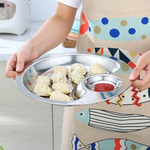 Dual-layer Dumpling Food Draining Plate Dipping Saucer Serving Dish Bowl with Sauce Dish Design Anti-skid Dumpling Dish