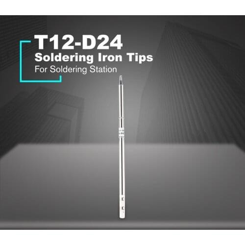 T12 Electronic Soldering Iron Tip T12-D24 High-grade Welding Tools T12 Soldering Tip for Soldering Station Rapid heating