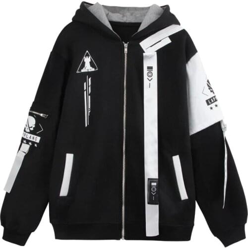 Game Arknights Rhodes Island zipper Hoodie Guard Lappland Cosplay Jacket long sleeve Coat streetwear coats and jackets