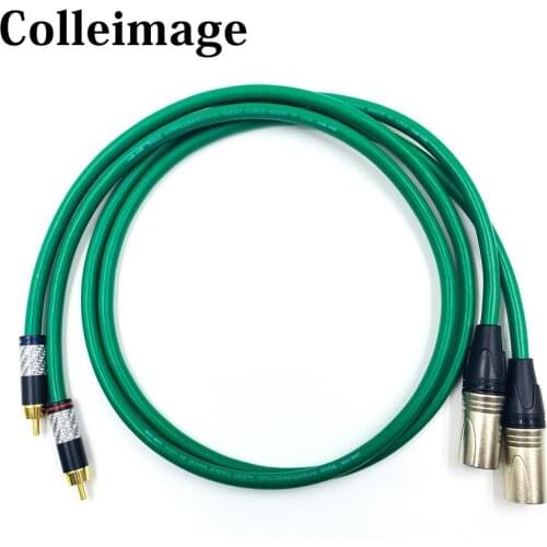 Hifi Audio MCINTOSH 2328 RCA to XLR Cable High Quality 2 XLR Male to 2 RCA Male Cable