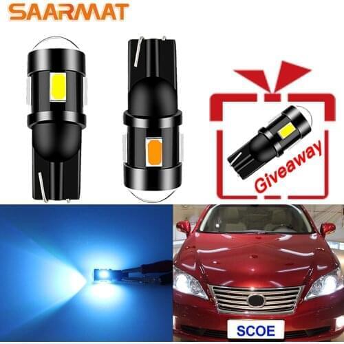 2x T10 W5W/194 Plug and play width light For Subaru BRZ Forester 2018 2019 Impreza Legacy Outback Tribeca Justy XT reading light