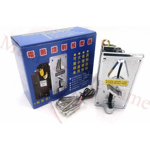 Metal coin acceptor for bartop mini arcade game machine SR1210 comparable coin selector