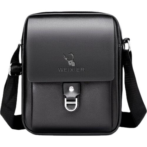 2021 New mens shoulder bag high quality PU leather business handbag luxury brand messenger bag casual fashion mens small bag