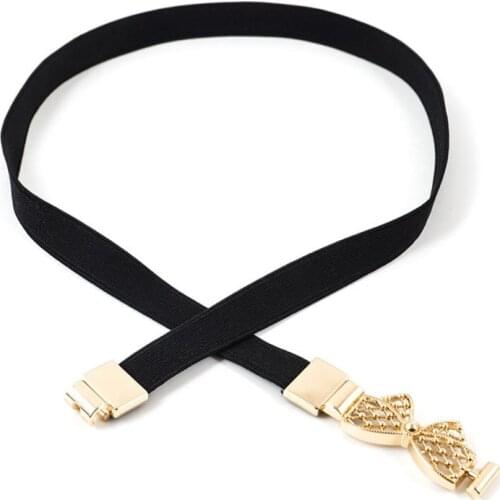 Fashion designer belt for women summer metal belts women elastic strap waistline for womens dress accessories BL353