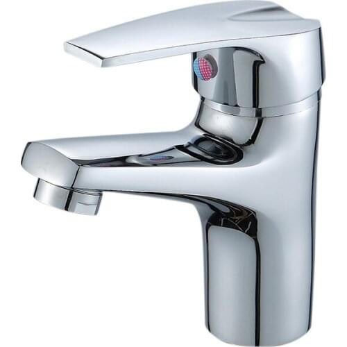 Bathroom Basin Faucet Copper Vessel Sink Tap Single Hole Vanity Cold And Hot Water Mixer Tap Crane Deck Mounted Waterfall Faucet