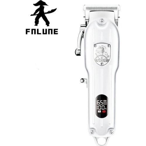 FnLune USB Barber Shop Hair Clipper Professional Hair Trimmer Men Beard Electric Cutter Hair Cutting Machine Haircut Cordless