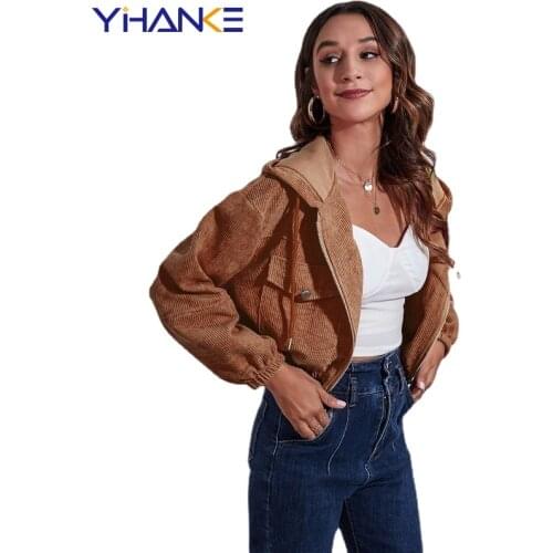 YIHANKE Women's Short Jackets
